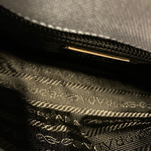 Prada shoulder bag blue bow. Prada handbag. Prada mini or small bag. Prada blue - Picture 4 of 13